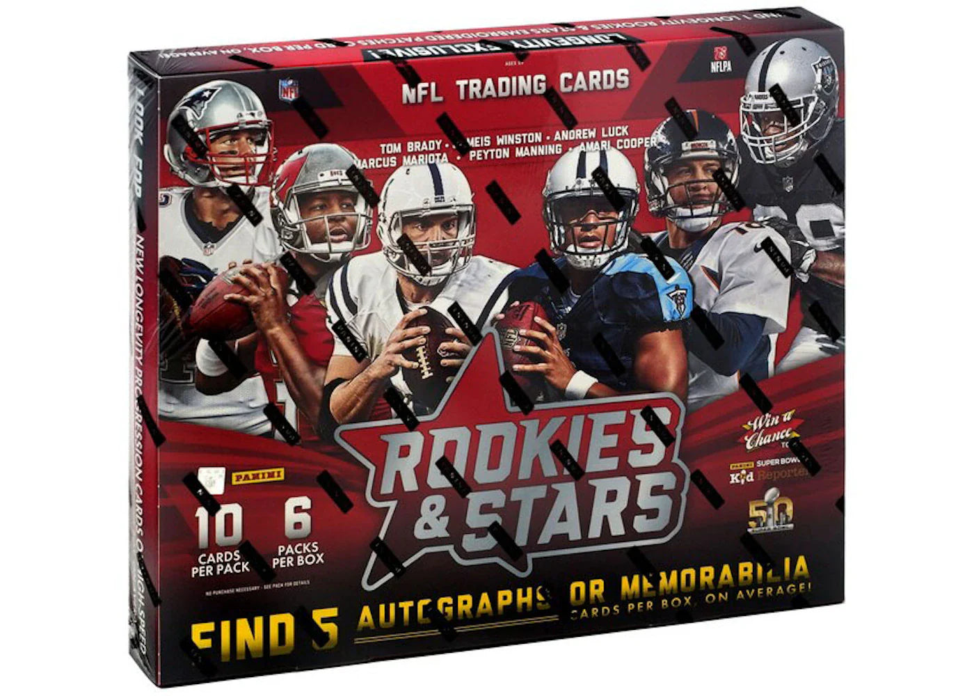 2015 Panini Rookies & Stars Longevity Football Hobby Box