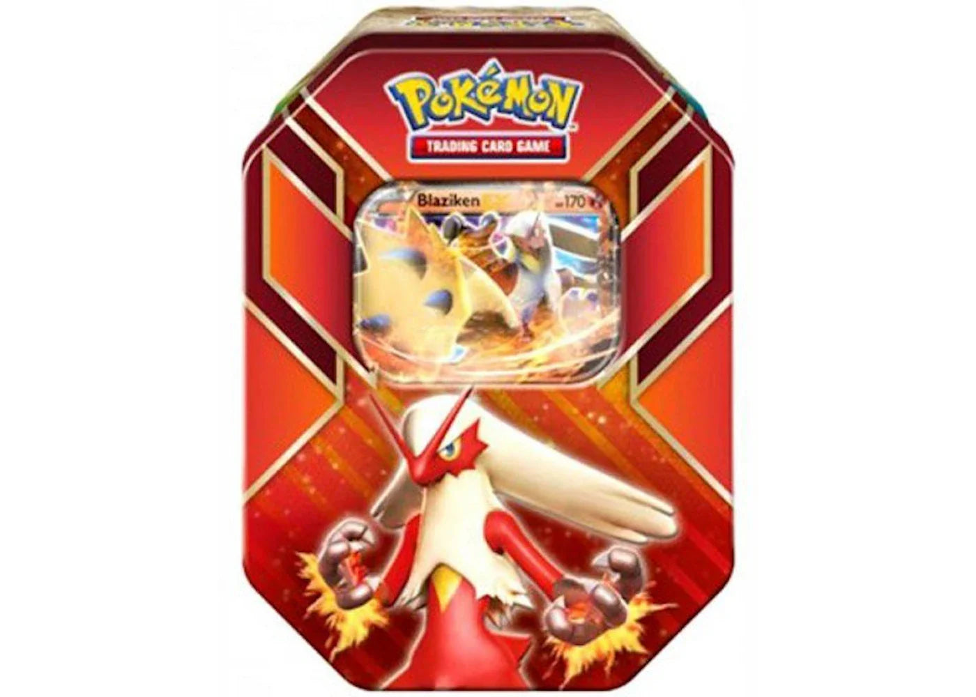 2015 Pokemon TCG Hoenn Power Tin Blaziken Ex