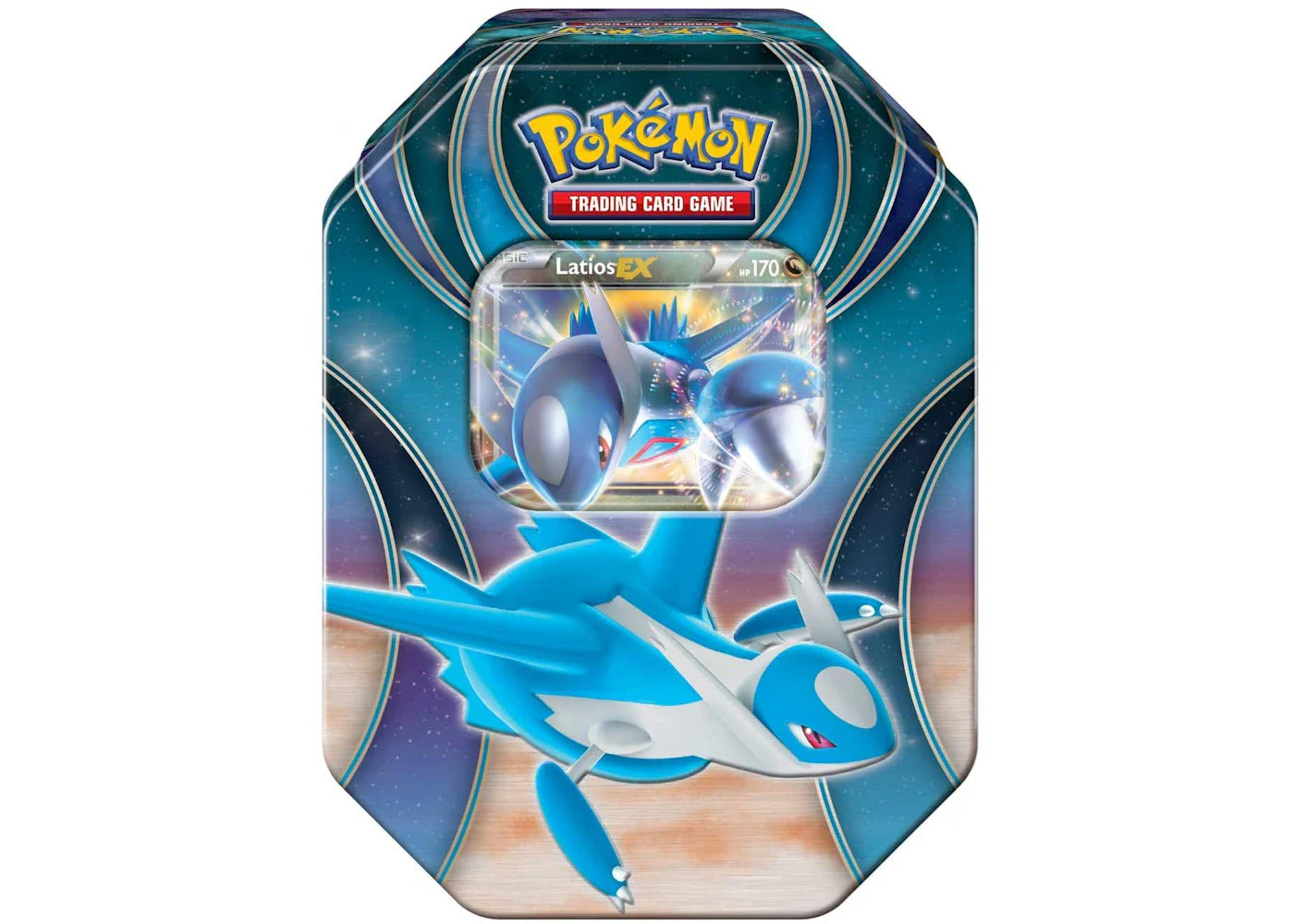 2015 Pokemon TCG Powers Beyond Tin Latios EX