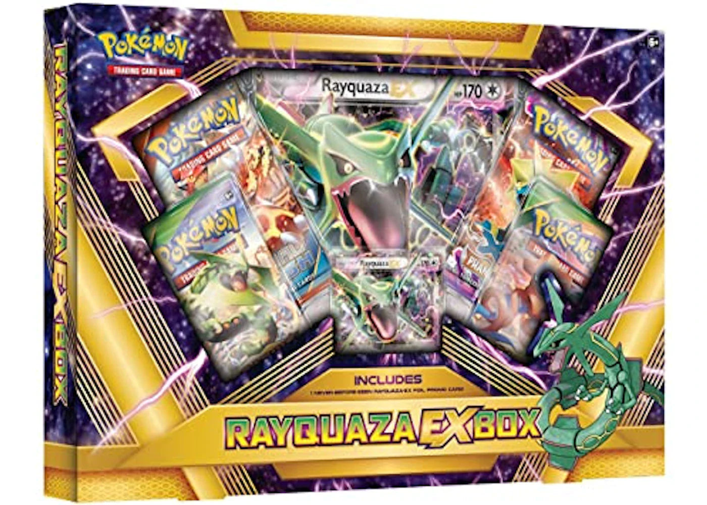 2015 Pokemon TCG Rayquaza EX Box