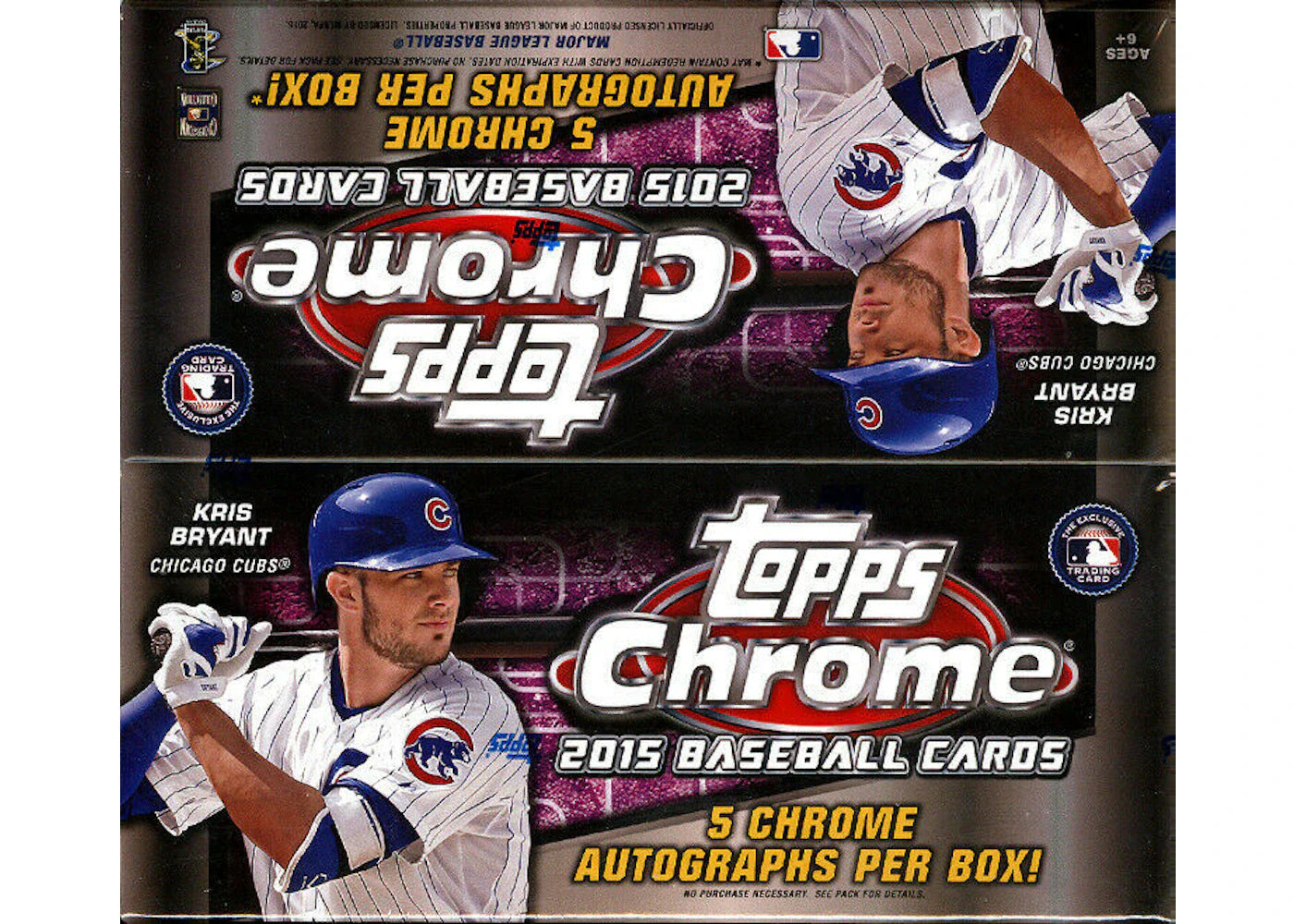 2015 Topps Chrome Baseball Jumbo Box