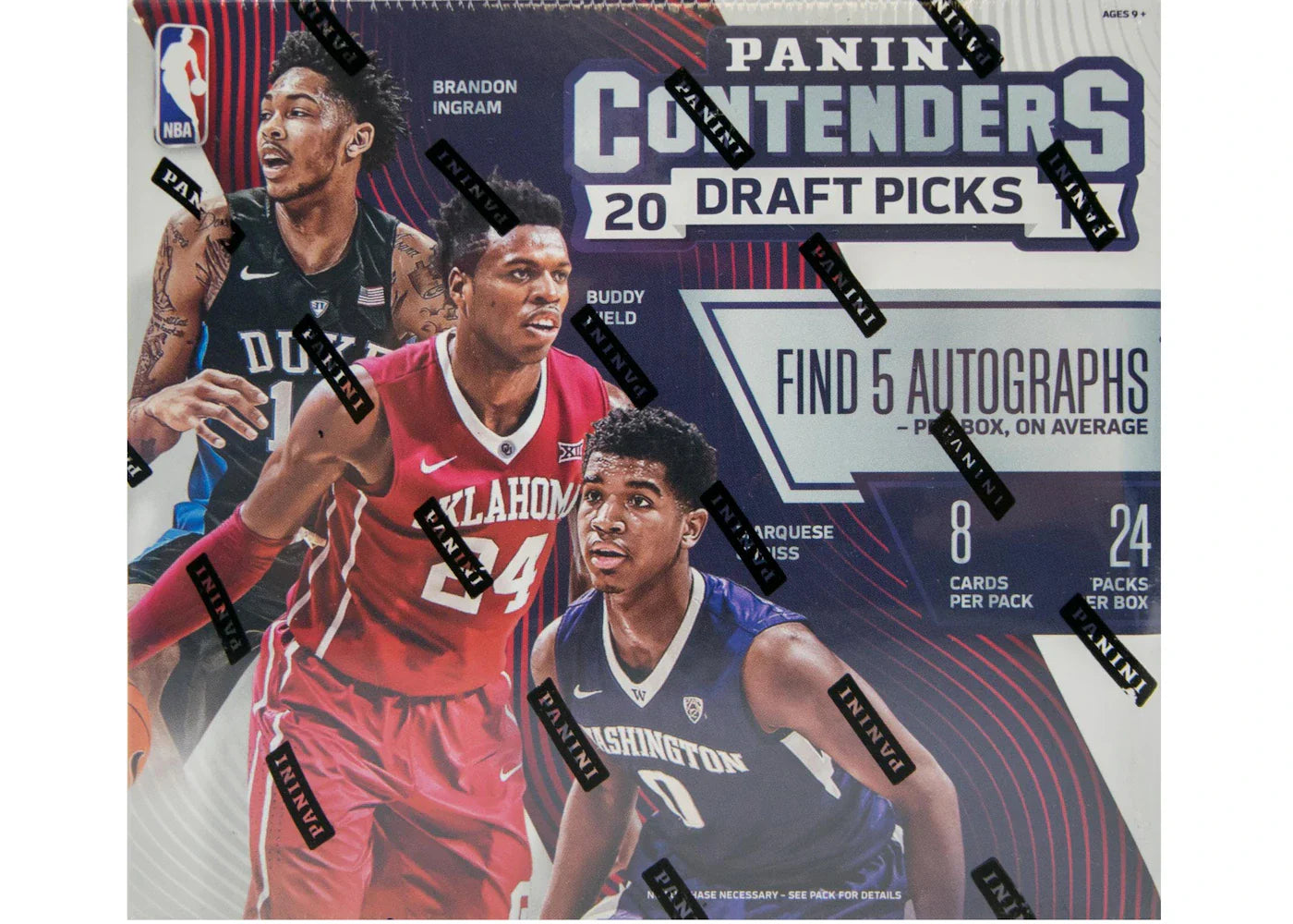 2016-17 Panini Contenders Draft Picks Basketball Hobby Box