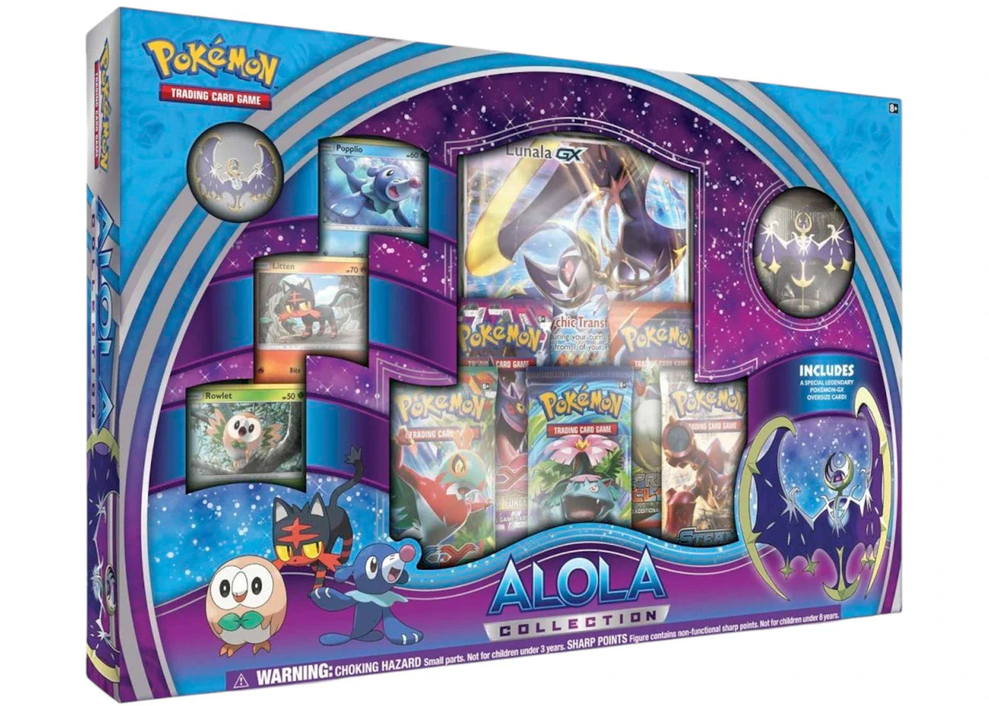2016 Pokémon Sun & Moon Alola Collection Lunala Box