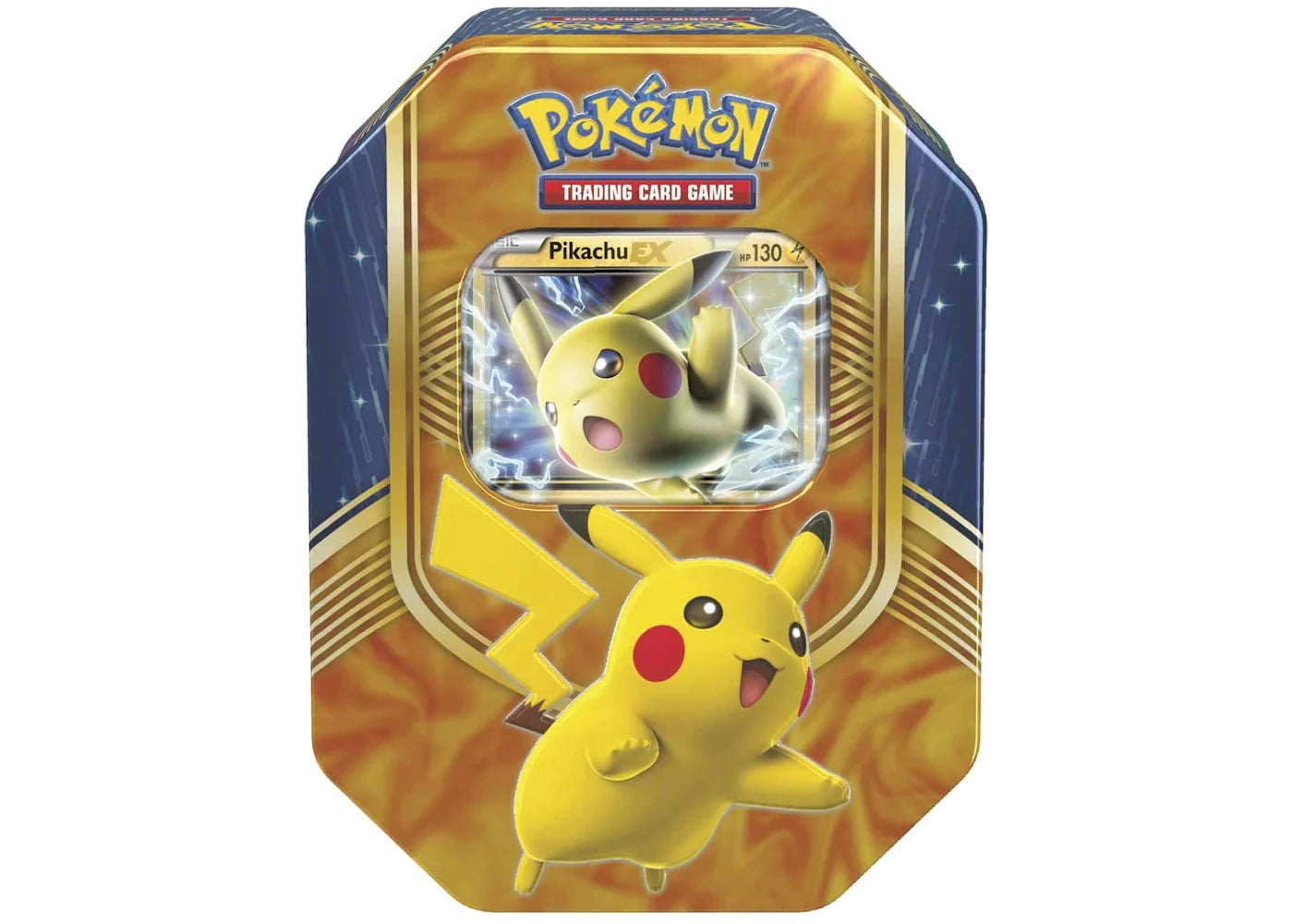 2016 Pokemon TCG Battle Heart Tin Pikachu EX