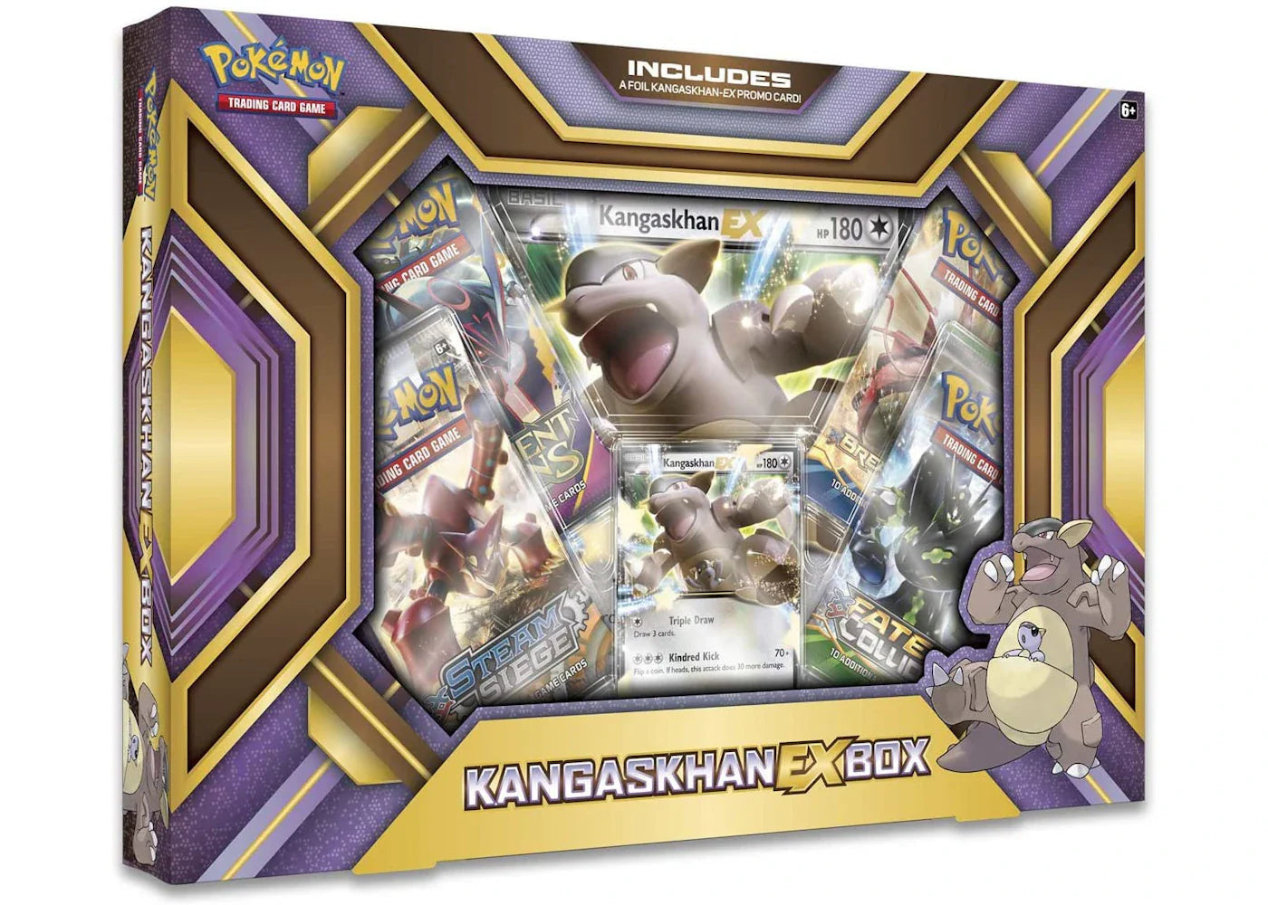 2016 Pokemon TCG Kangaskhan EX Box