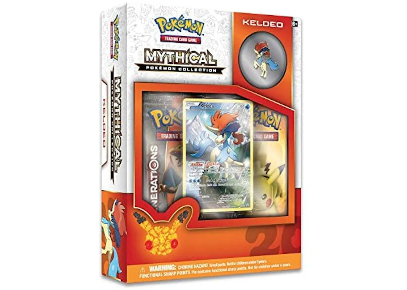 2016 Pokemon TCG Mythical Pokemon Collection Keldeo