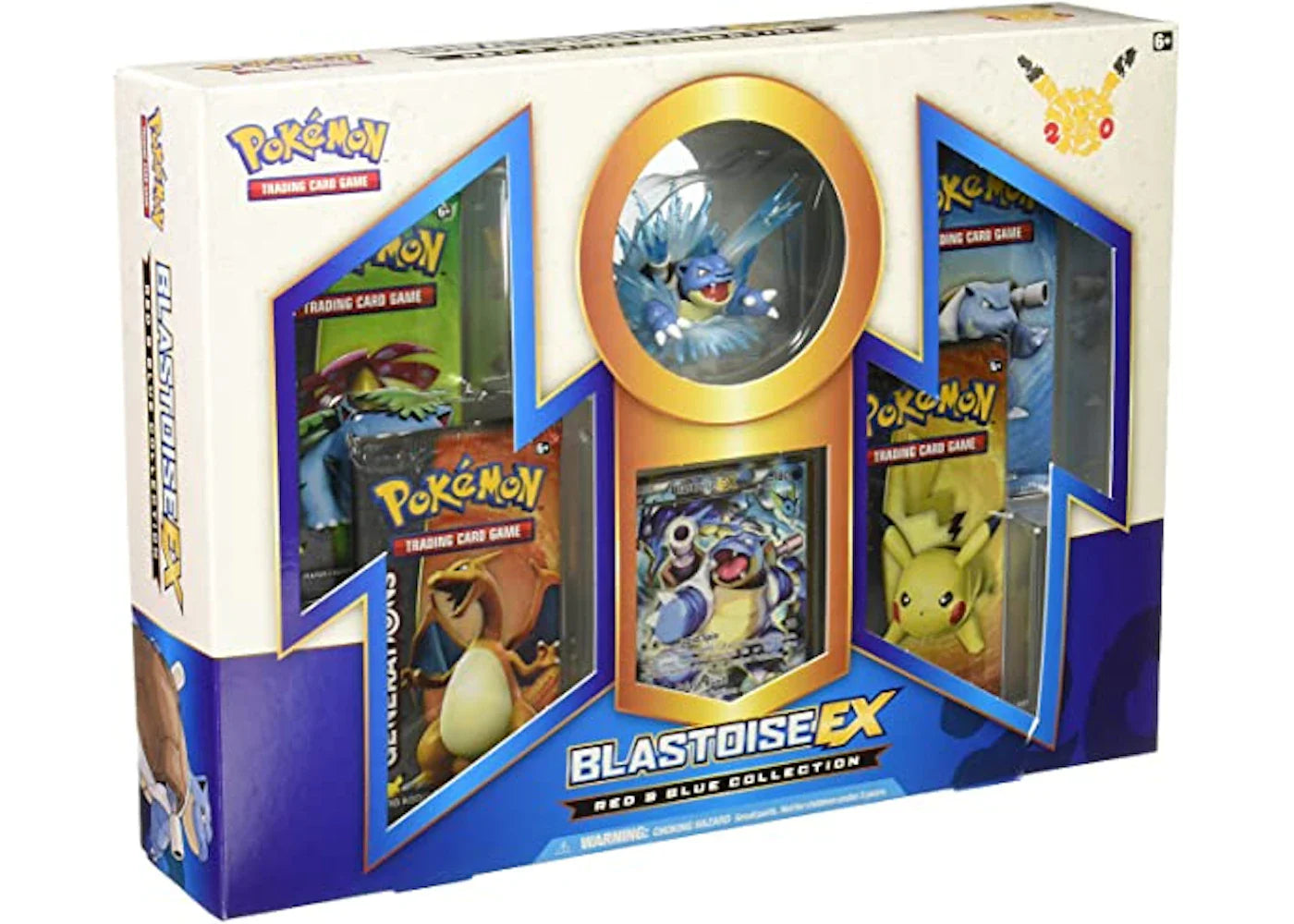 2016 Pokemon TCG Red & Blue Collection Blastoise EX
