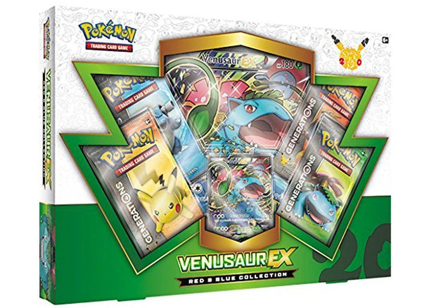 2016 Pokemon TCG Red & Blue Collection Venusaur EX