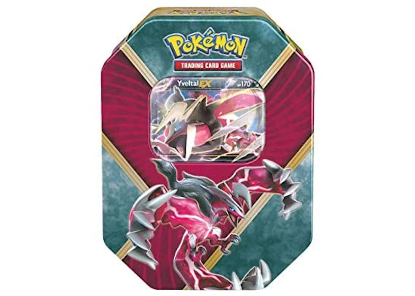 2016 Pokemon TCG Shiny Kalos Tin Shiny Yvetal EX