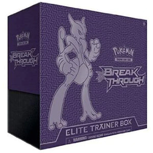 2016 Pokemon TCG XY BREAKthrough Elite Trainer Box Mewtwo X