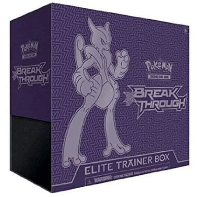 2016 Pokemon TCG XY BREAKthrough Elite Trainer Box Mewtwo X
