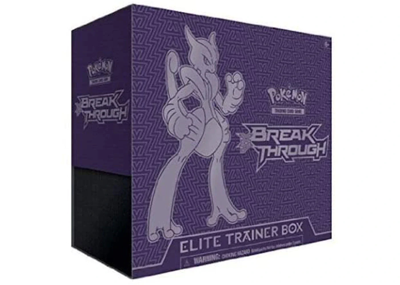 2016 Pokemon TCG XY BREAKthrough Elite Trainer Box Mewtwo X