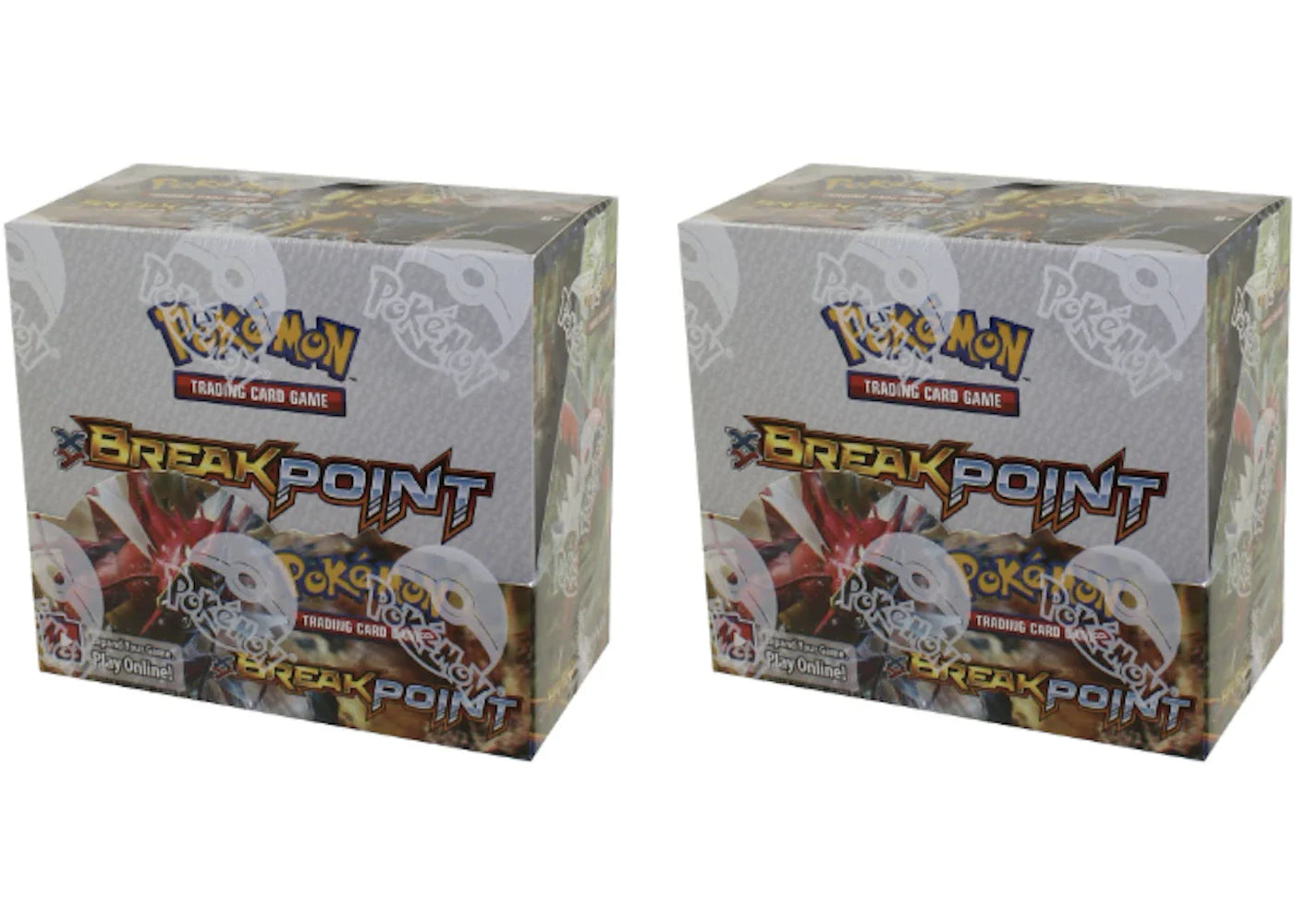 2016 Pokemon XY BREAKpoint Booster Box 2X Lot