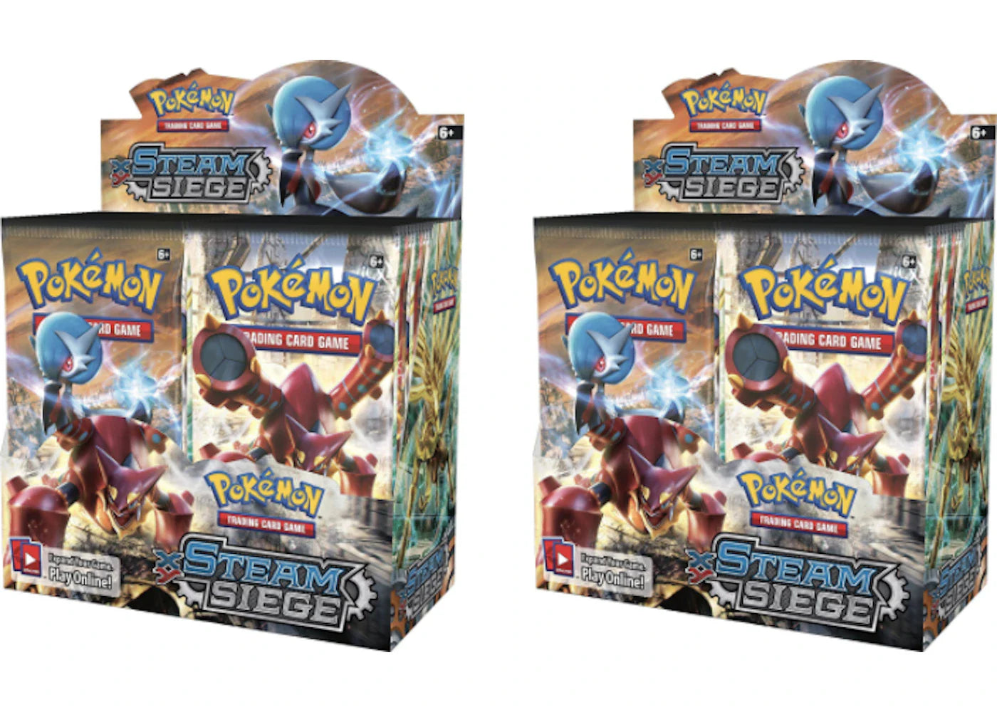 2016 Pokemon XY Steam Siege Booster Box 2X Lot