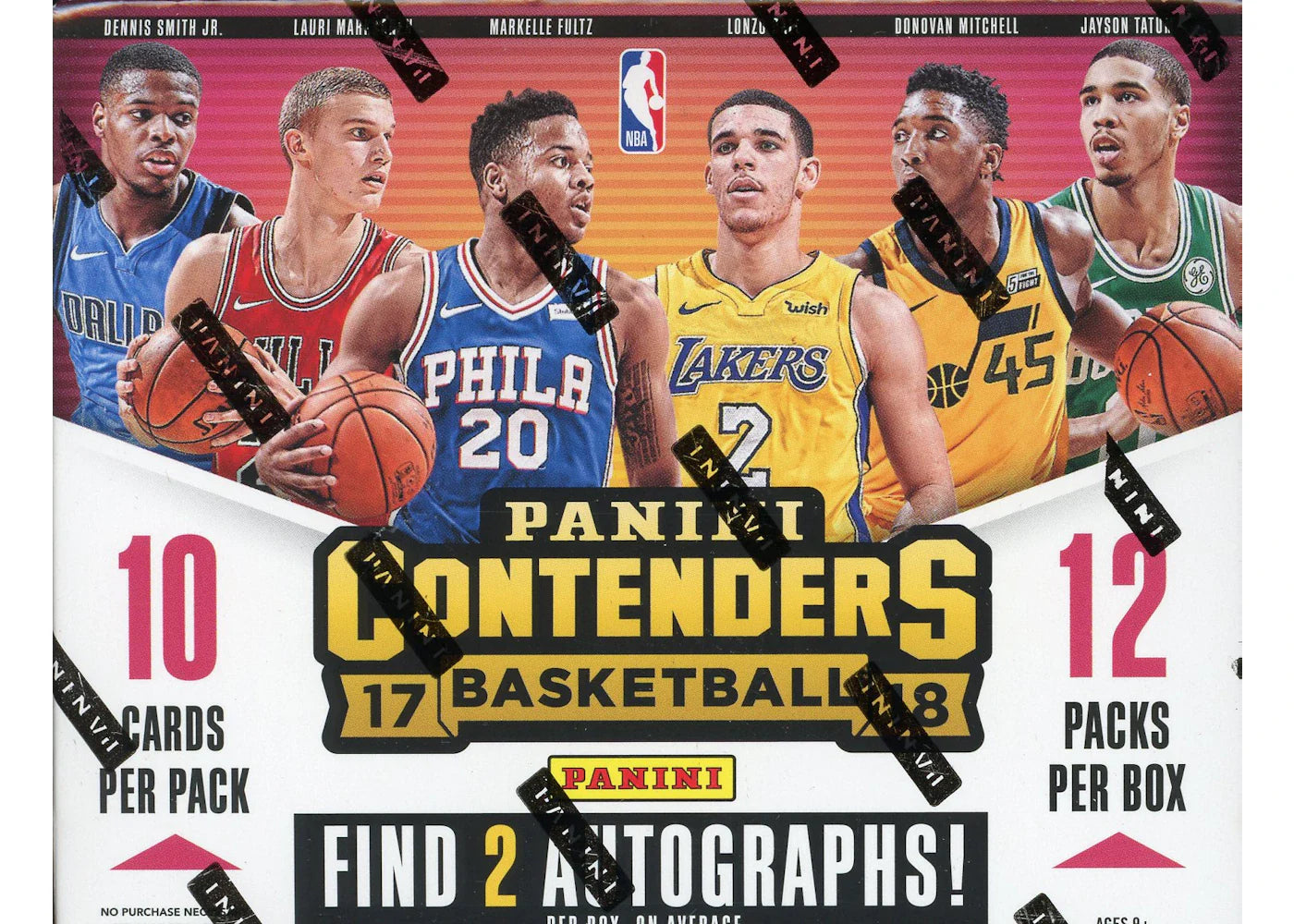 2017-18 Panini Contenders Basketball Hobby Box