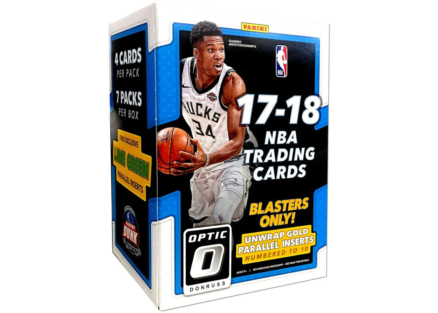 2017-18 Panini Donruss Optic Basketball Blaster Box