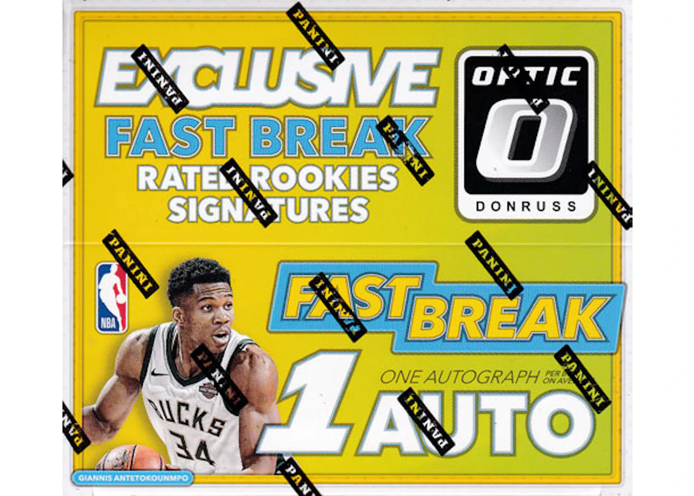 2017-18 Panini Donruss Optic Fast Break Basketball Hobby Box