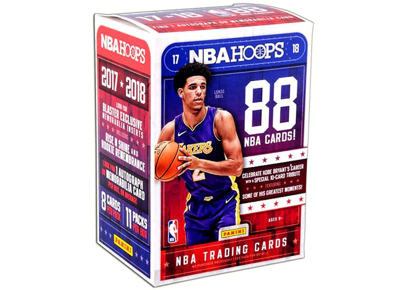 2017-18 Panini Hoops Basketball Blaster Box