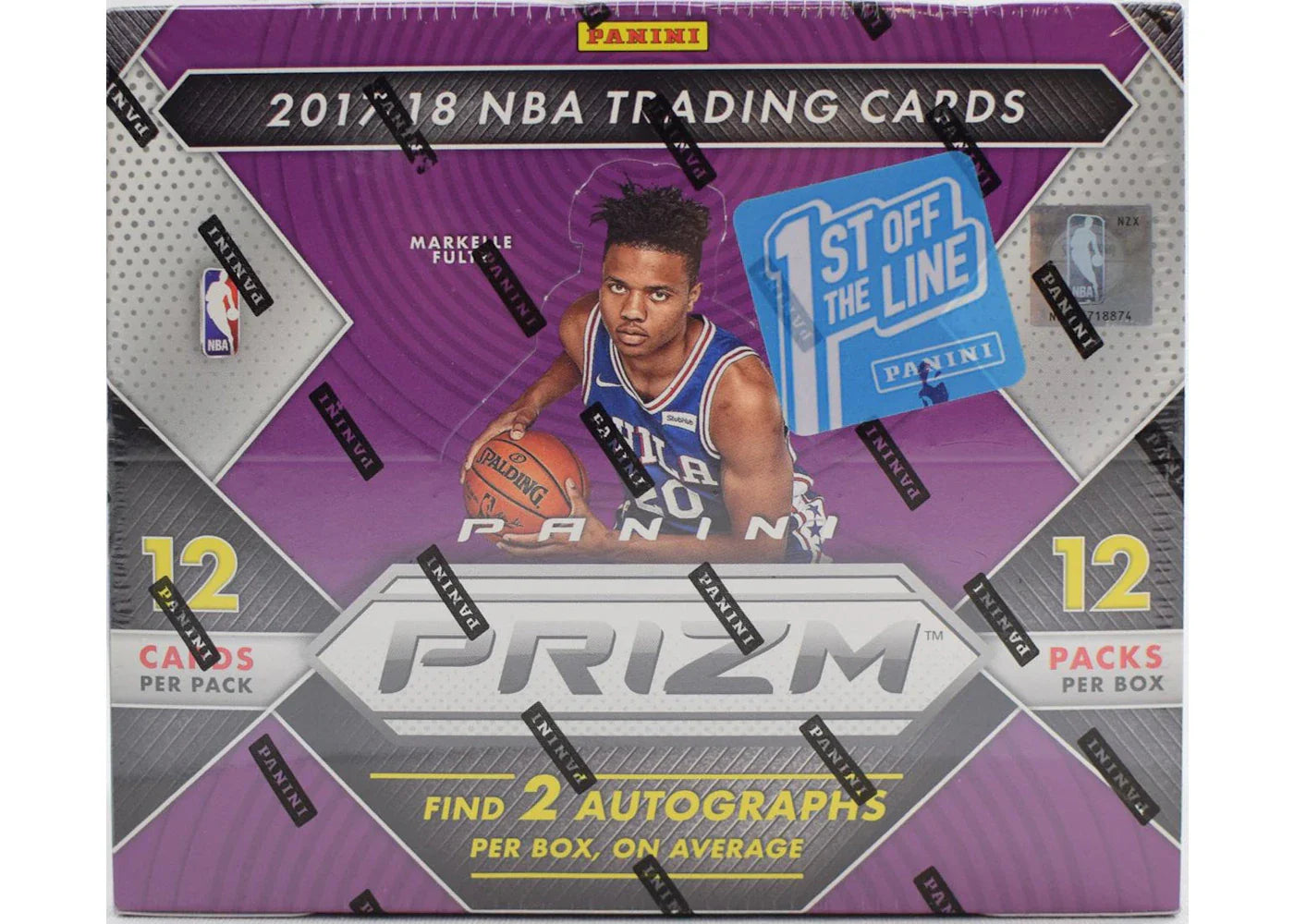 2017-18 Panini Prizm Basketball 1st Off The Line Hobby Box