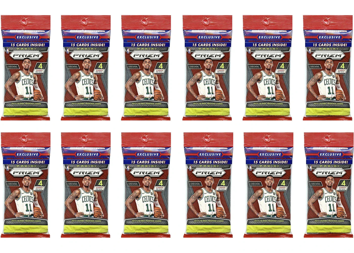 2017-18 Panini Prizm Basketball Cello Pack 12x Lot