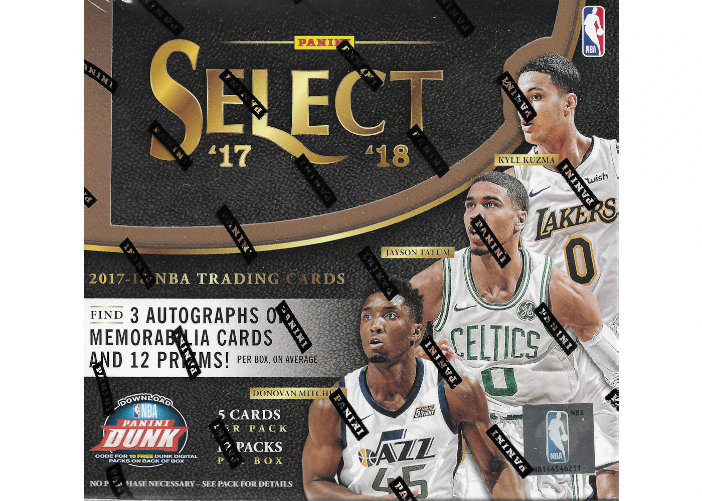 2017-18 Panini Select Basketball Hobby Box