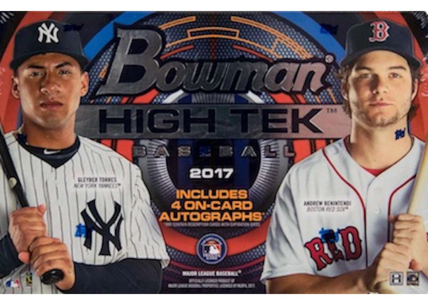 2017 Bowman High Tek Baseball Hobby Box
