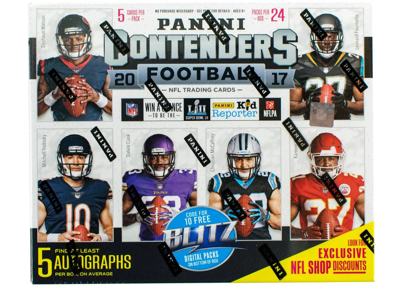 2017 Panini Contenders Football Hobby Box