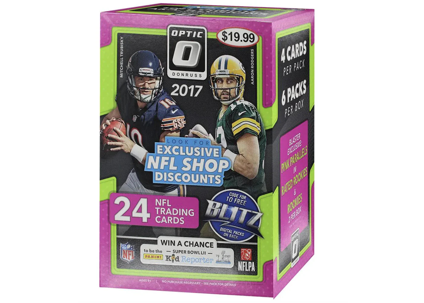 2017 Panini Donruss Optic Football Blaster Box