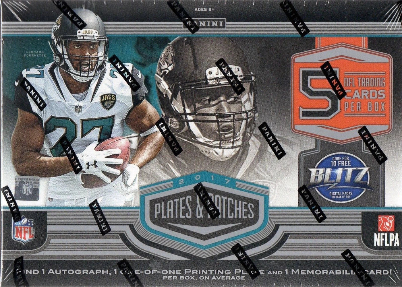 2017 Panini Plates & Patches Football Hobby Box
