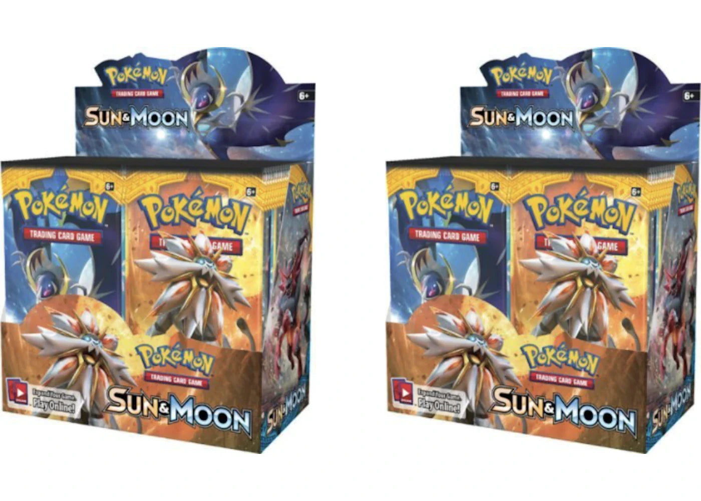 2017 Pokemon Sun & Moon Booster Box 2X Lot