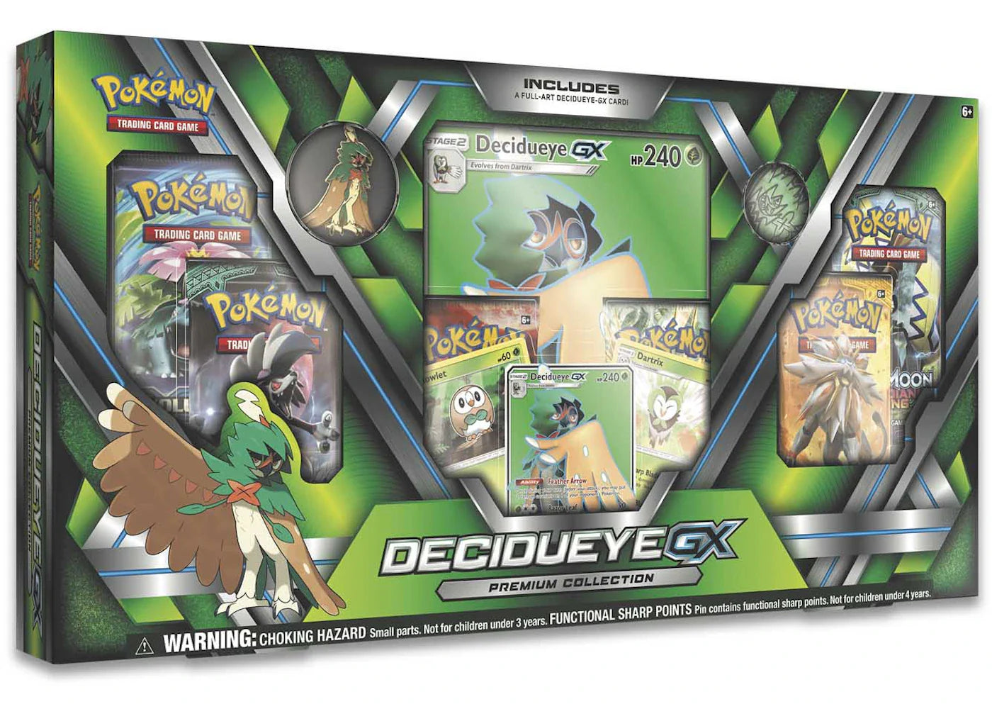 2017 Pokemon TCG Decidueye GX Premium Collection
