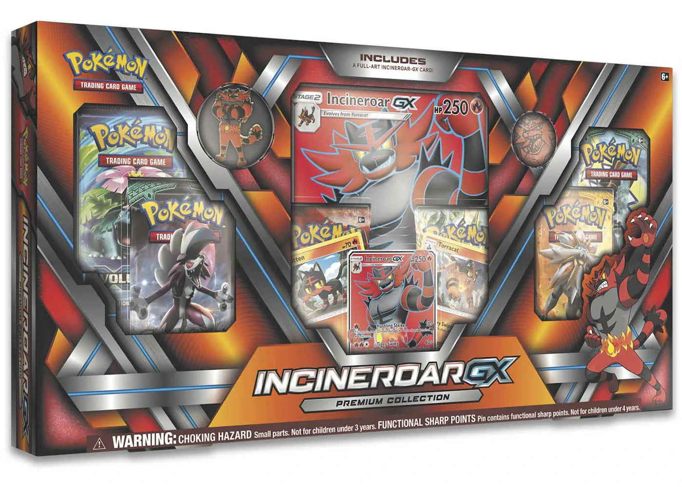 2017 Pokemon TCG Incineroar GX Premium Collection