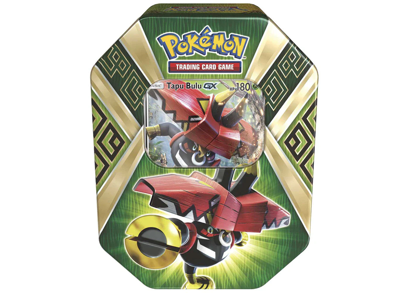 2017 Pokemon TCG Island Guardians Tin Tapu Bulu GX