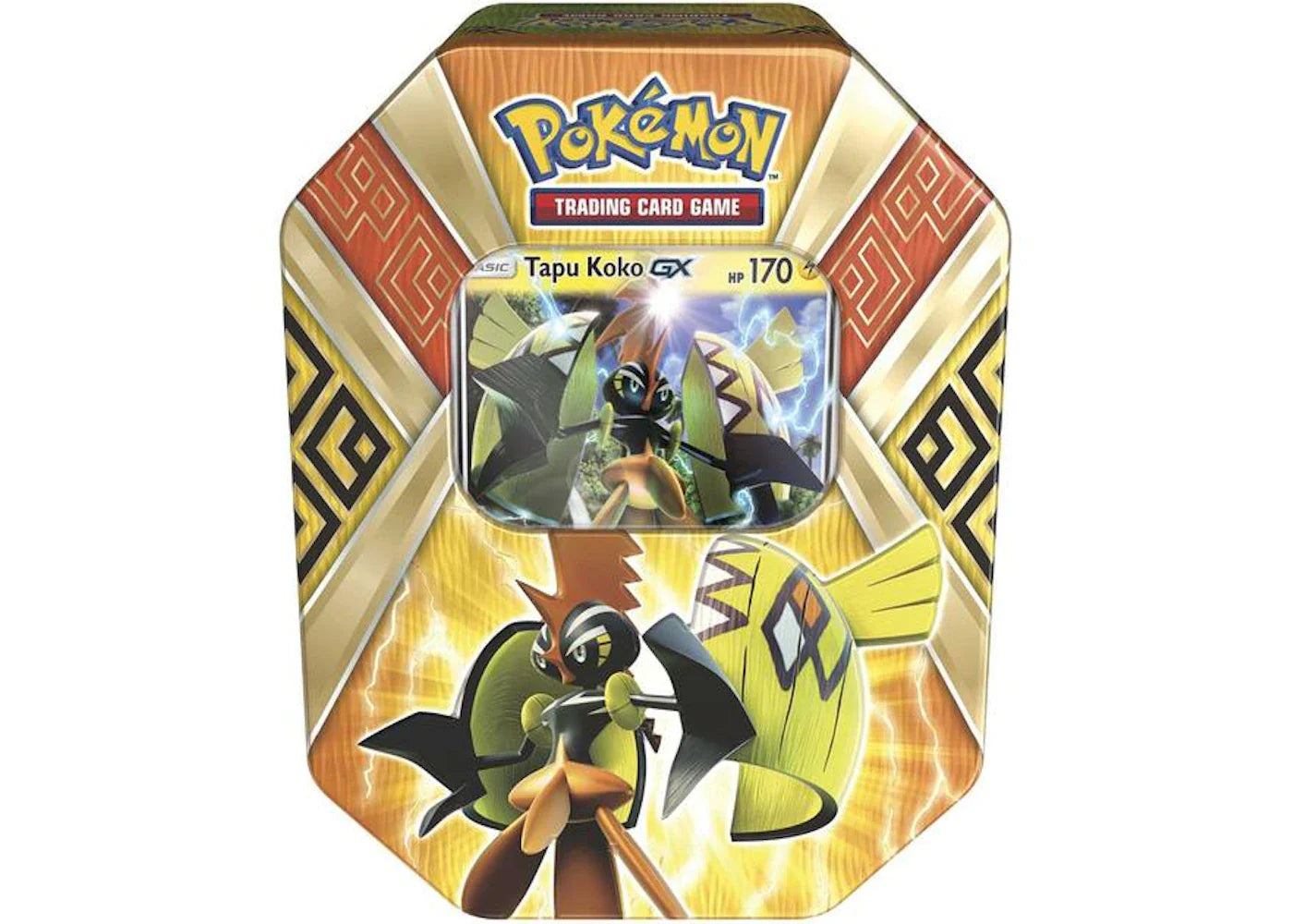 2017 Pokemon TCG Island Guardians Tin Tapu Koko GX