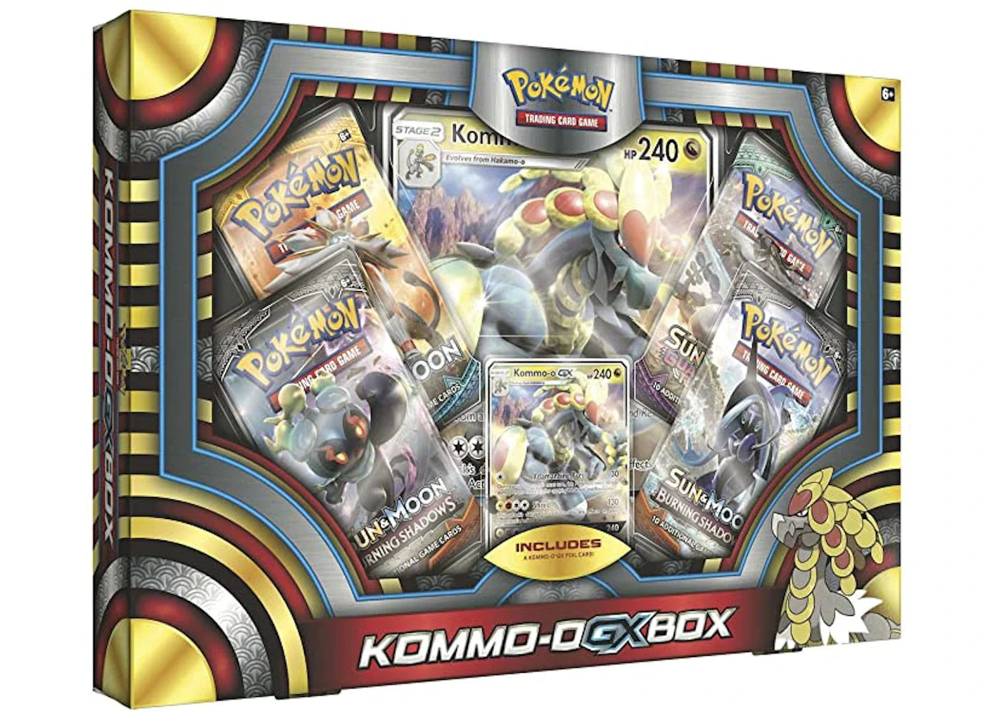 2017 Pokemon TCG Kommo-o GX Box