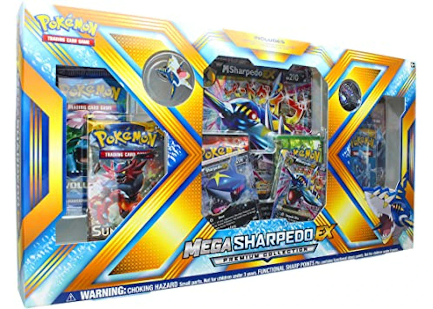 2017 Pokemon TCG Mega Sharpedo EX Premium Collection