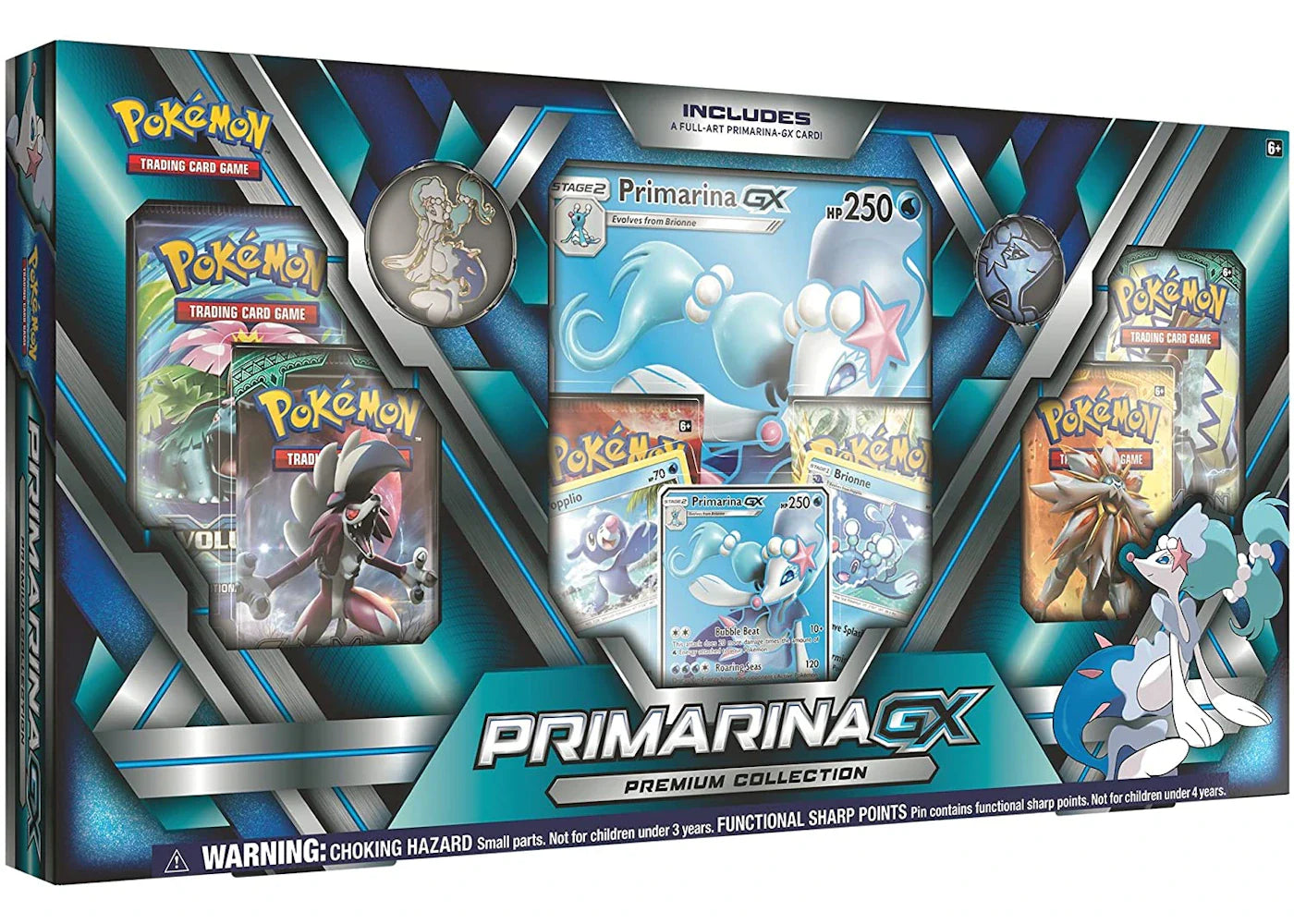 2017 Pokemon TCG Primarina GX Premium Collection