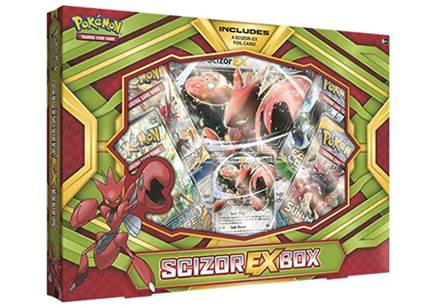 2017 Pokemon TCG Scizor EX Box