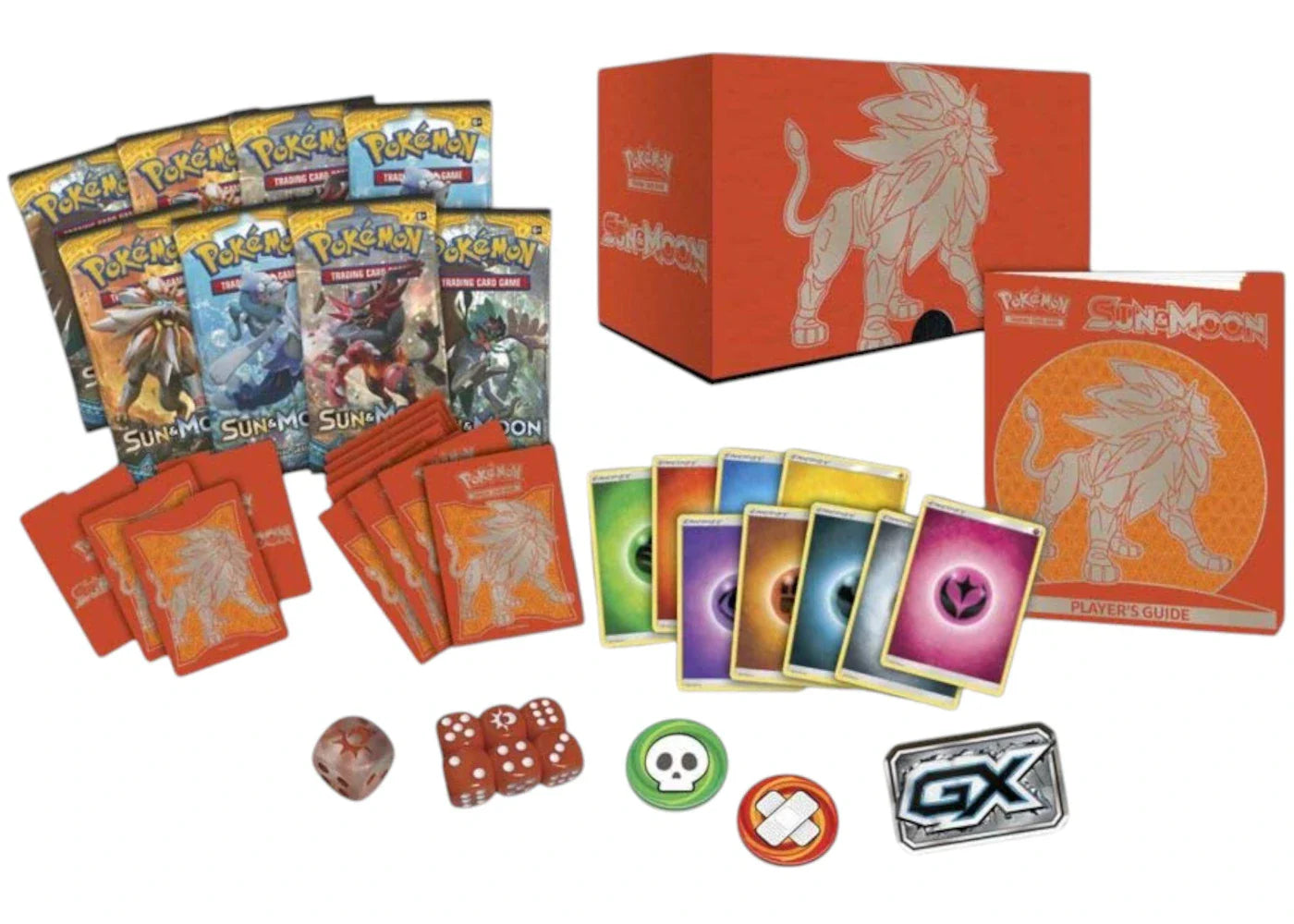 2017 Pokemon TCG Sun & Moon Solgaleo Elite Trainer Box