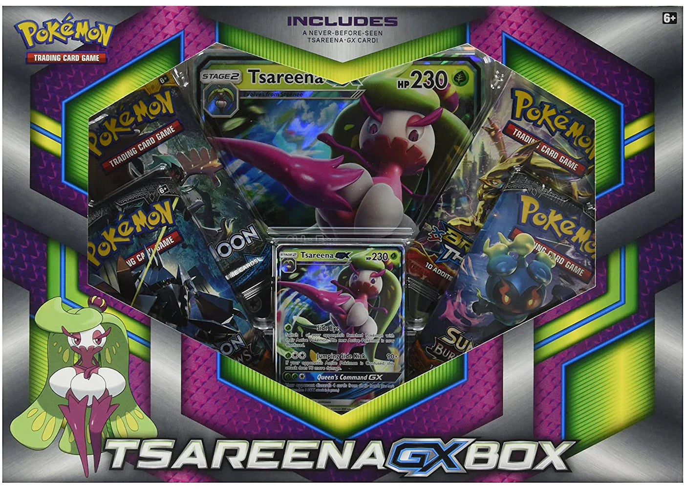 2017 Pokemon TCG Tsareena GX Box