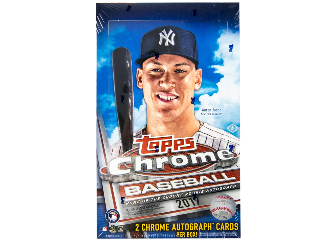 2017 Topps Chrome Baseball Hobby Box