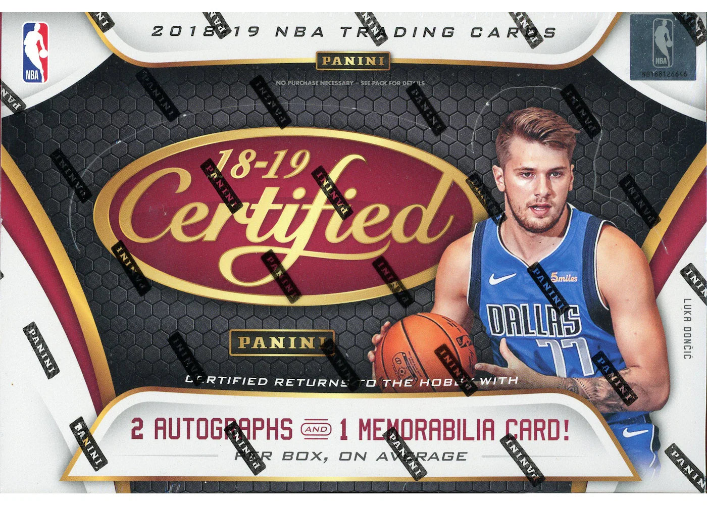 2018-19 Panini Certified Basketball Hobby Box