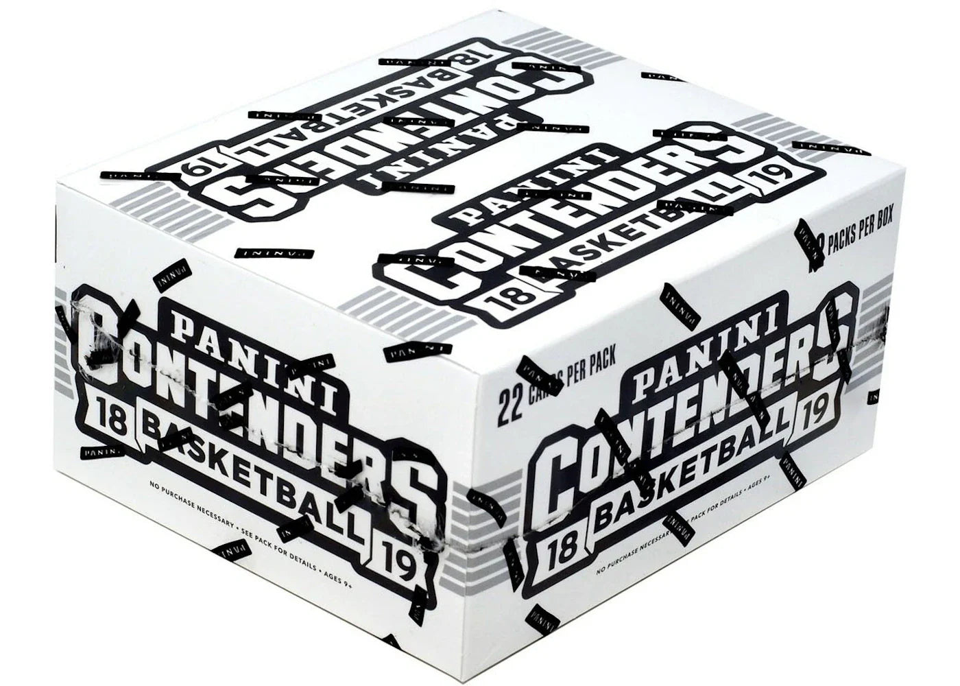 2018-19 Panini Contenders Basketball Factory Sealed Multi-Pack Cello Fat Pack Box