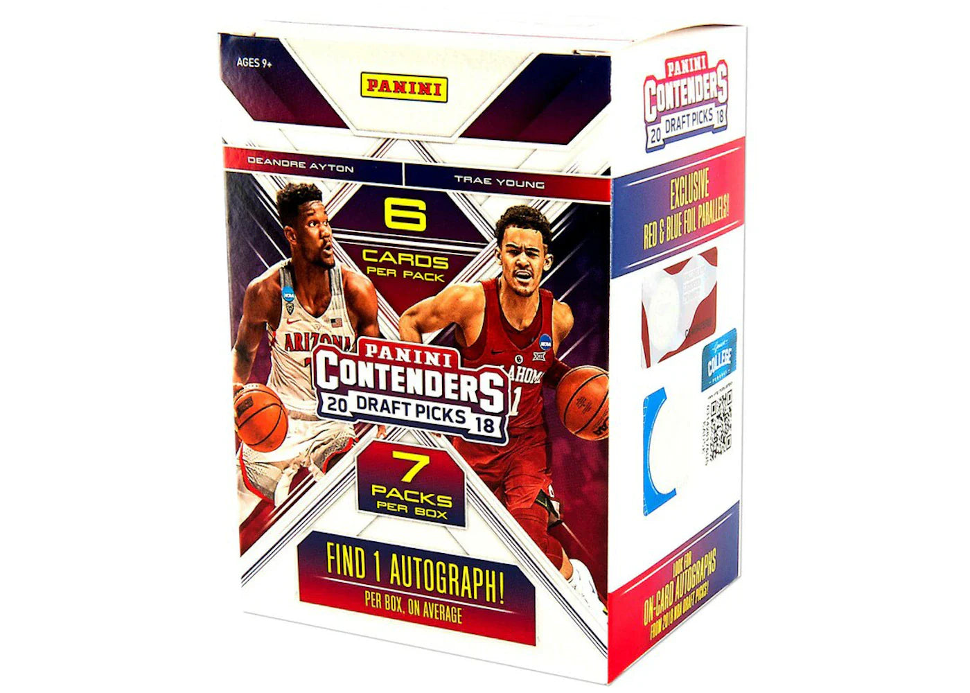 2018-19 Panini Contenders Draft Picks Basketball Blaster Box