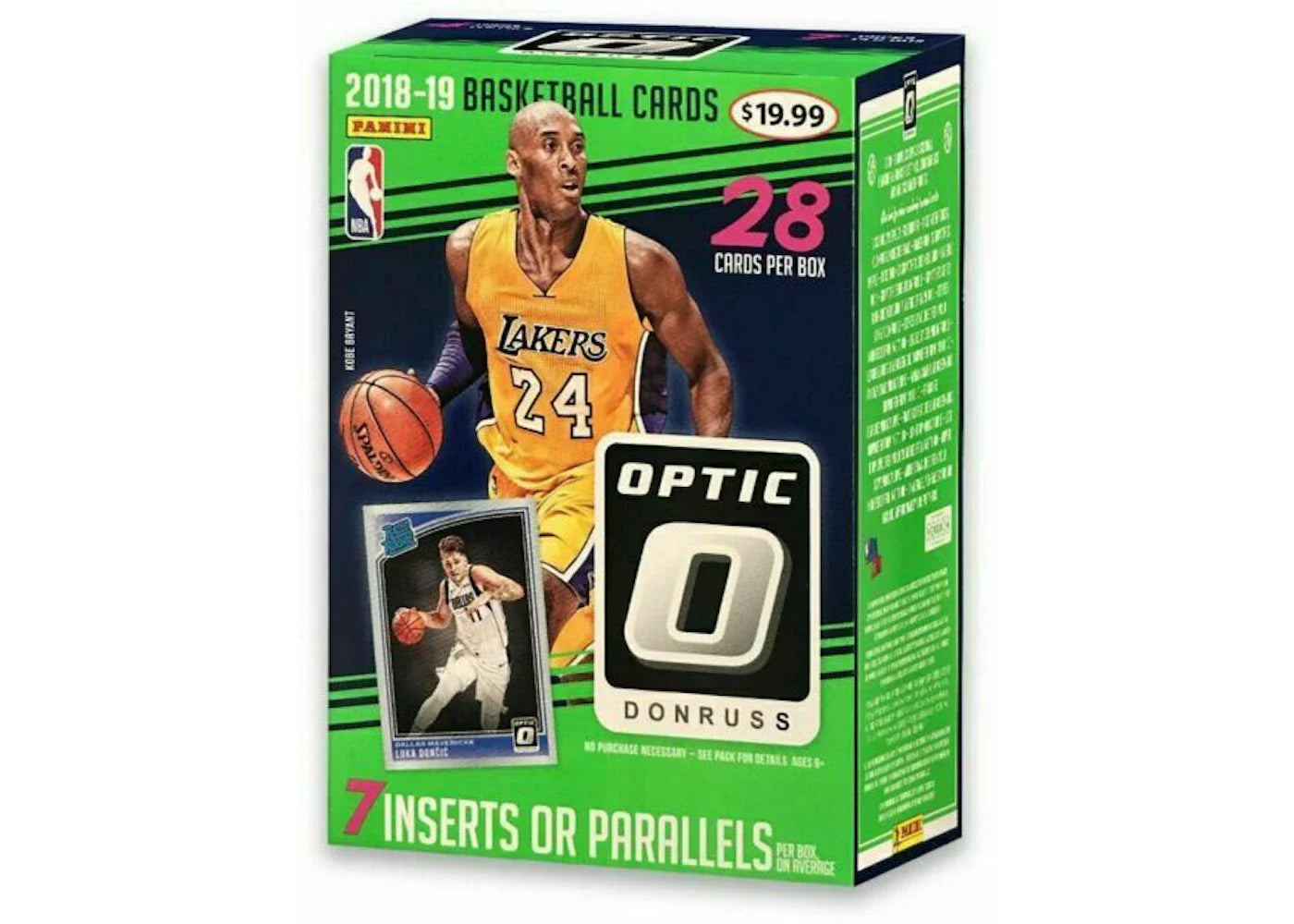 2018-19 Panini Donruss Optic Basketball Blaster Box