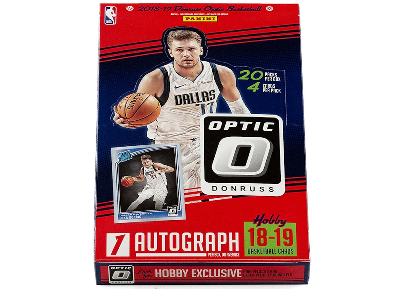 2018-19 Panini Donruss Optic Basketball Hobby Box