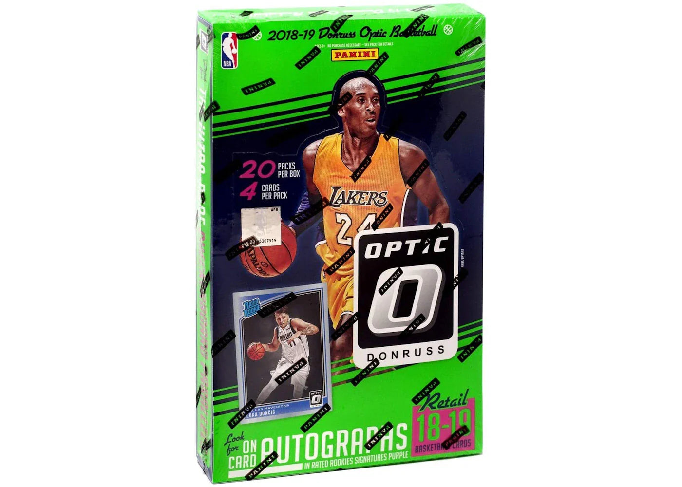 2018-19 Panini Donruss Optic Basketball Retail Box