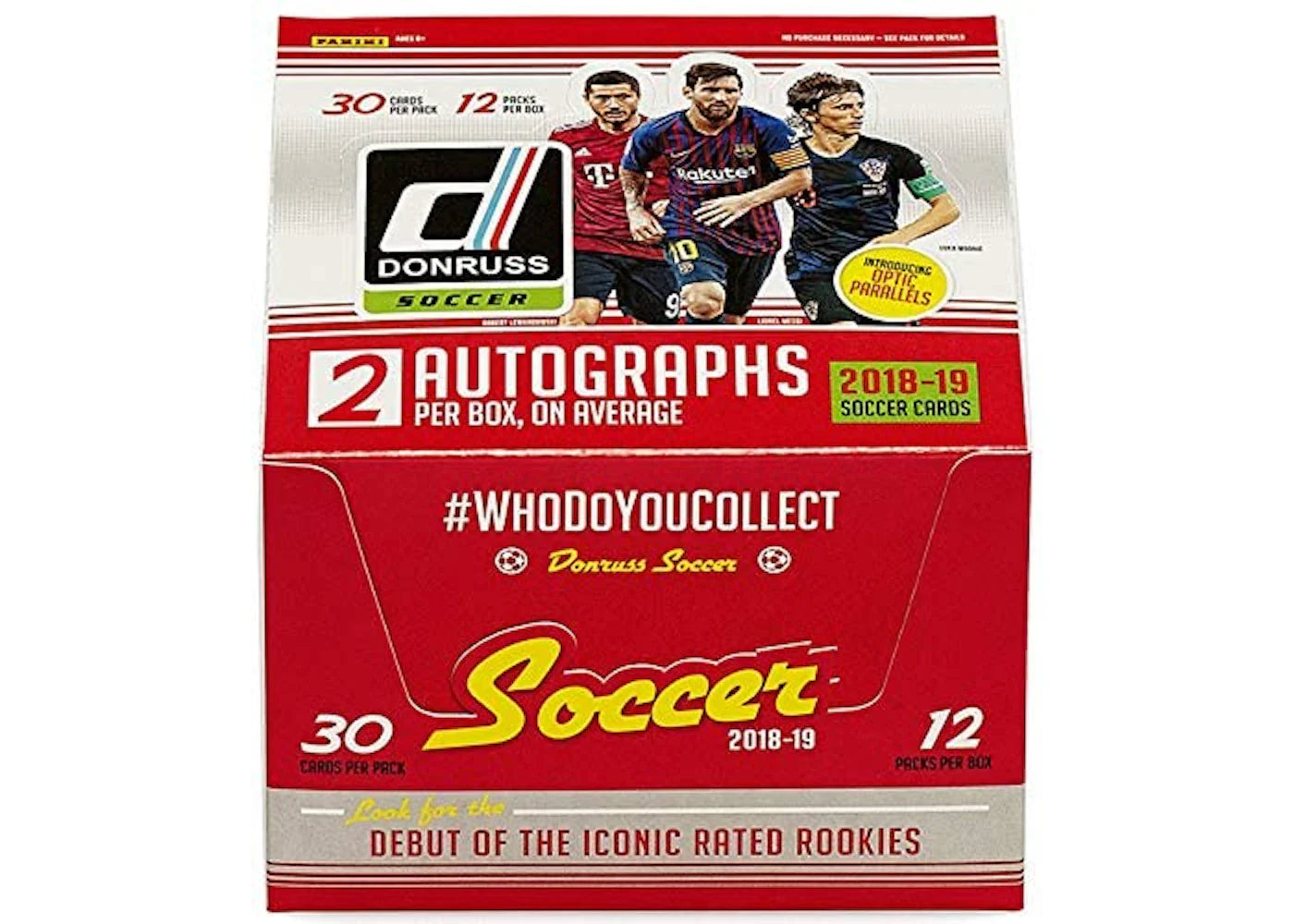 2018-19 Panini Donruss Soccer Hobby Box