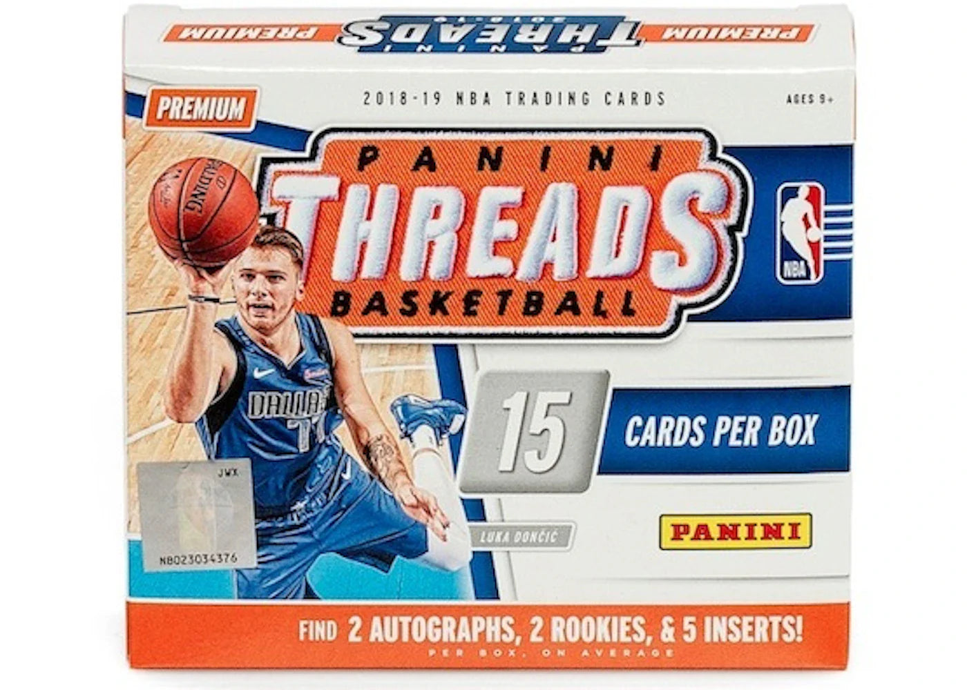 2018-19 Panini Threads Basketball Hobby Box