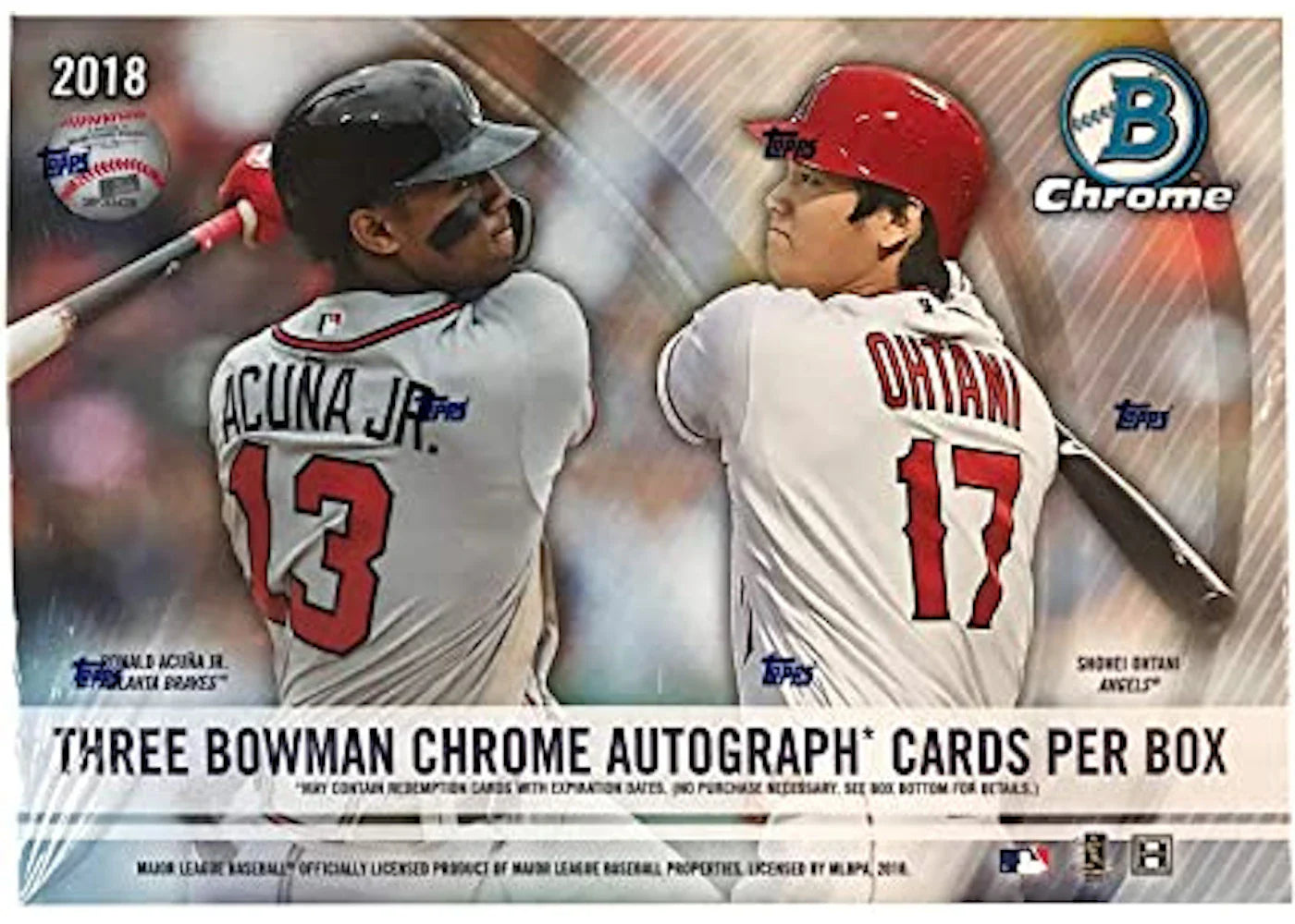 2018 Bowman Chrome Baseball HTA Choice Box